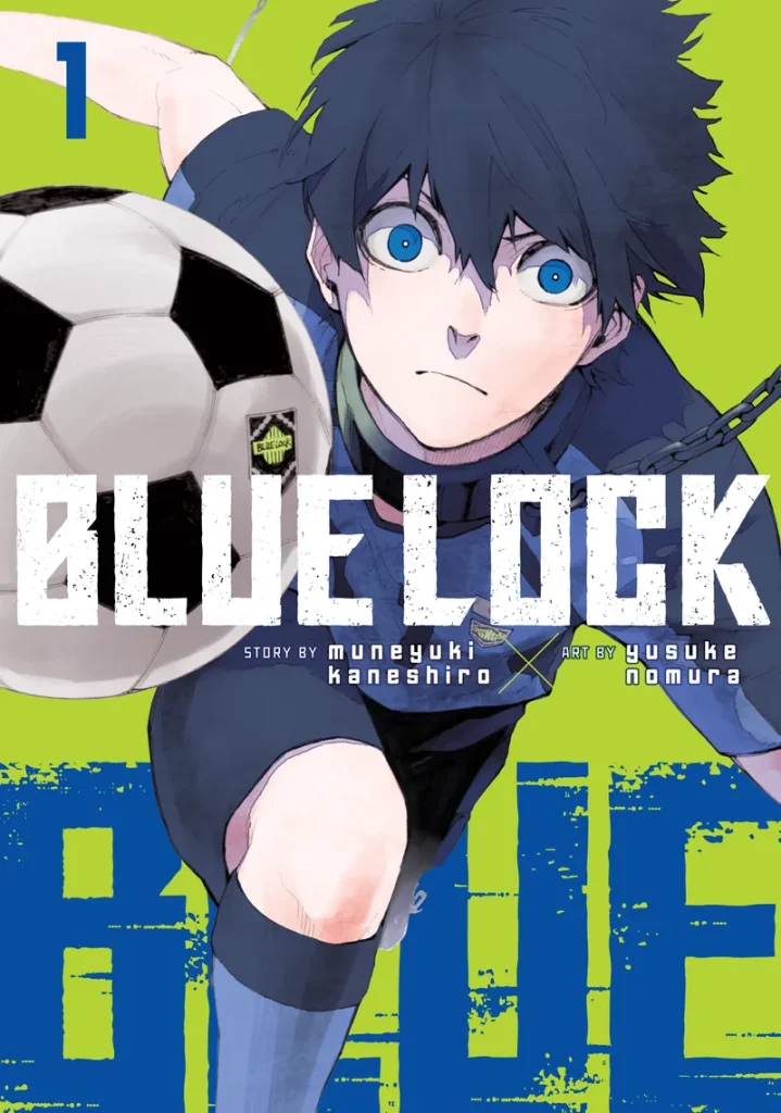 ภาพปกมังงะ Blue Lock Volume 1 จาก Kodansha USA