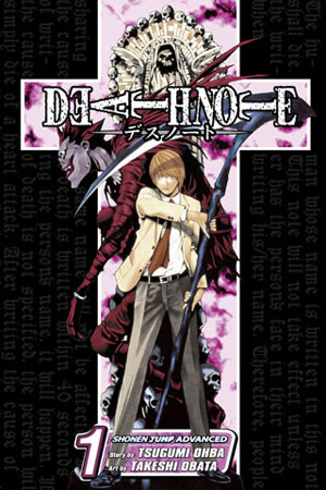 ภาพปกมังงะ Death Note Volume 1 จาก VIZ Media