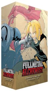 ภาพสินค้า Fullmetal Alchemist Complete Box Set แสดงกล่องและชุดมังงะจาก VIZ Media