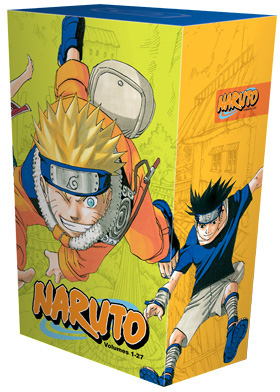 ภาพสินค้า Naruto Box Set 1 แสดงกล่องและชุดมังงะจาก VIZ Media