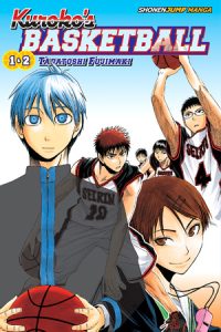 ภาพปกมังงะ Kuroko’s Basketball เล่ม 1 ฉบับ VIZ ผลงานของ Tadatoshi Fujimaki