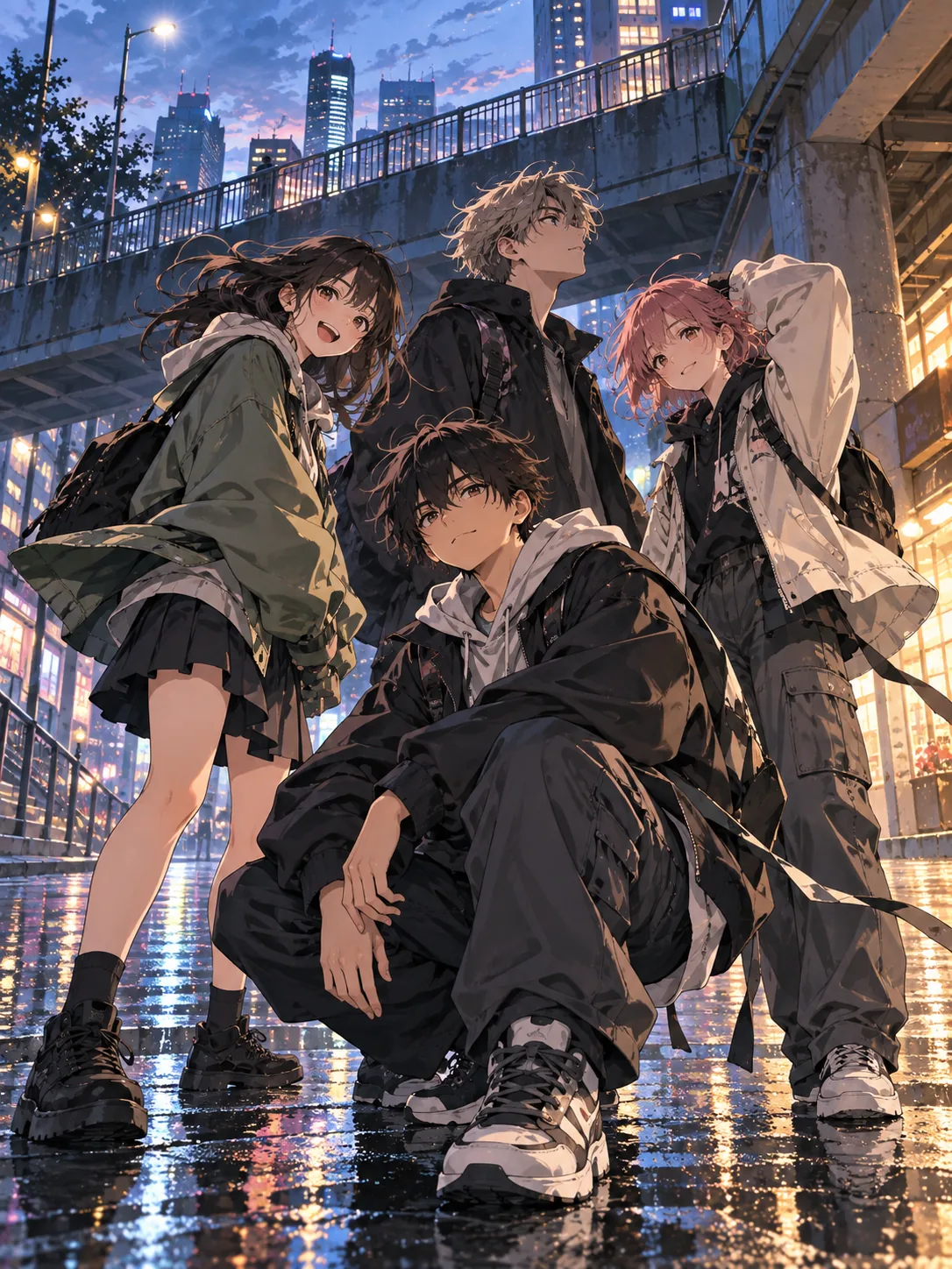 ภาพประกอบสร้างขึ้นสำหรับอันดับ 5 จาก Oricon: WIND BREAKER