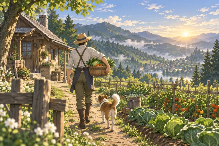 ภาพประกอบสร้างขึ้นสำหรับอันดับ 8 จาก Oricon: Farming Life in Another World